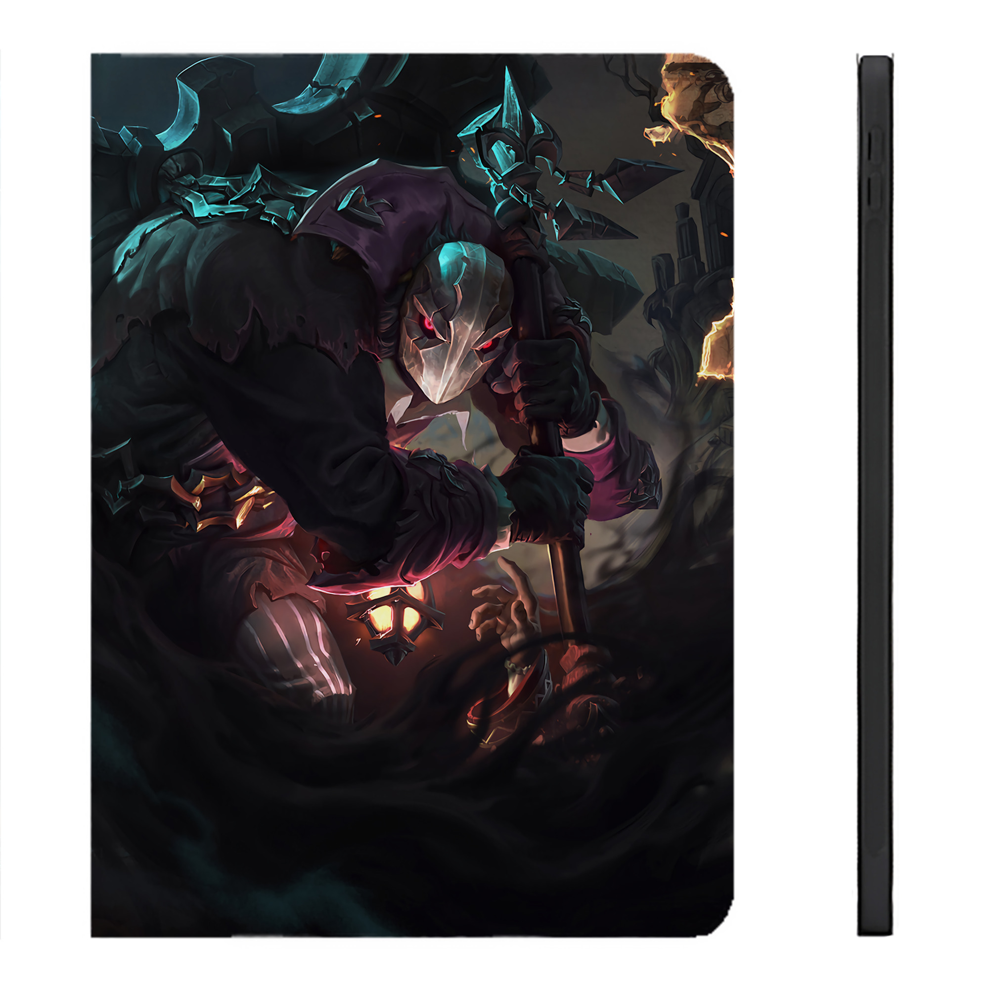 リーグ・オブ・レジェンド League of Legends LOL IPadケース ペンホルダー付き ブックスタイルデザイン